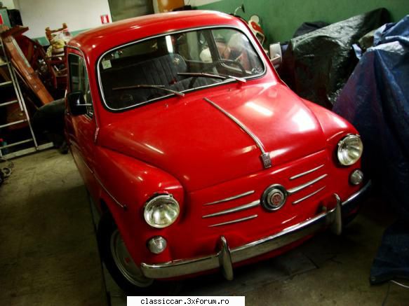 FIAT-ul 600 al lui Marczello - Am gaurit botul si am montat mustatile. Doua - Reconditionari si Restaurari