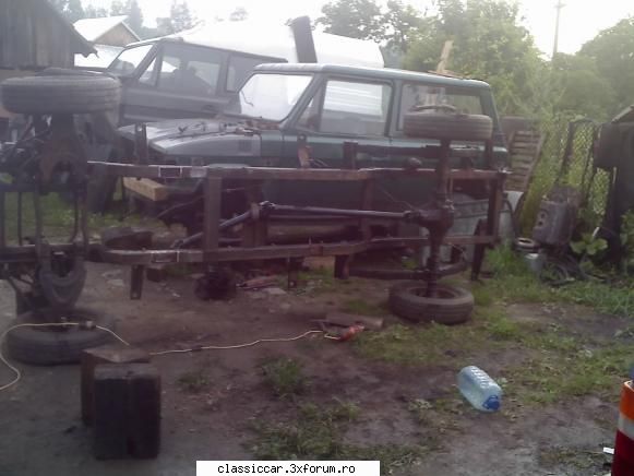 "Fabrica" de la Lonea - Azi am pus sasiul la dunga pentru curatat si - Reconditionari si Restaurari