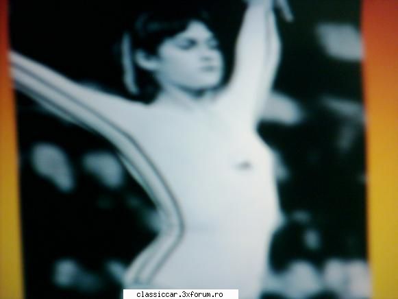 Femei celebre din Romania. - Nadia Comaneci -1977 Campioana Europeana,la Praga - Discutii libere