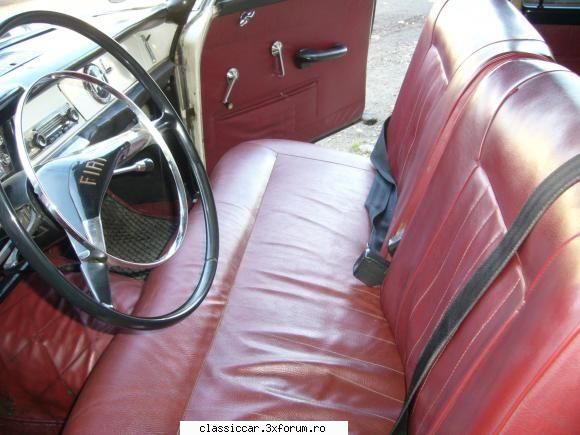 Fiat 1800B - tapiserie originala - Prezentare masini