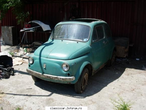 Fiat 500 - Da ,unul din ele. Este cel cu care mg zilnic. Mai - Prezentare masini