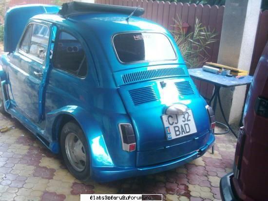 Fiat 500 pe strazile Clujului - O singura data am vazut-o in oras, de atunci a - Am vazut prin Cluj-Napoca