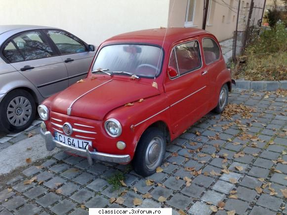 Fiat 600 - inca unul pe Masinistilor - Am vazut prin Cluj-Napoca