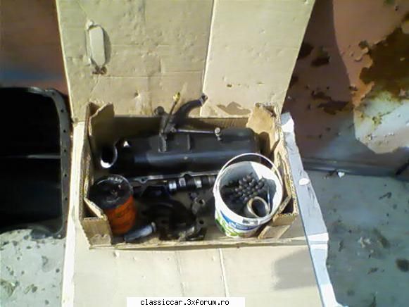 Fiat 600D - reparatie motor - alte piese curatate - Reconditionari si Restaurari