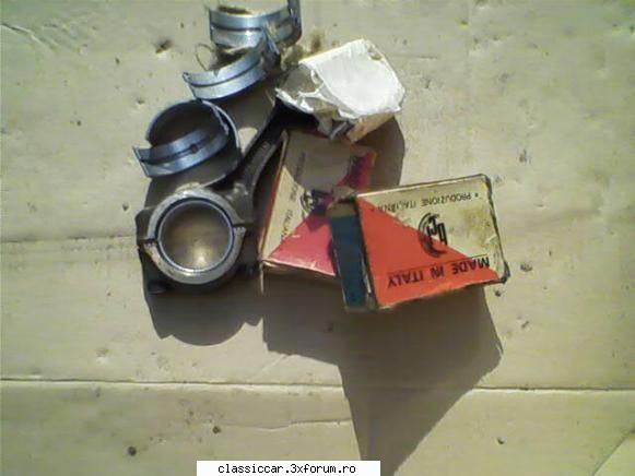 Fiat 600D - reparatie motor - cuzineti -setul - Reconditionari si Restaurari