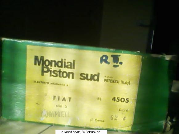 Fiat 600D - reparatie motor - bineinteles, toate piesele pe care le voi pune - Reconditionari si Restaurari