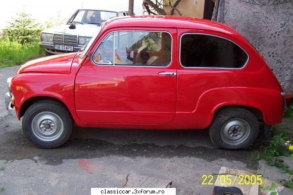 Fiat 600D 1965 - Alta, am uitat sa spun ca i-am pus folii - Prezentare masini
