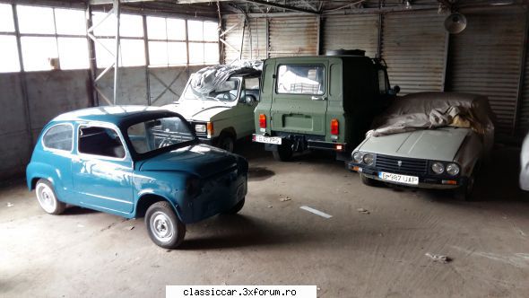 Fiat 600 D - Inauntru langa celelalte - Prezentare masini