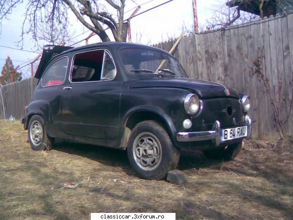 Fiat 600 d - Au venit odata cu masina jantele. Sunt pe 12 - Prezentare forumisti