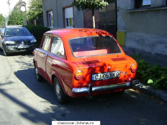 Fiat 850 - Asta este al unui vecin si in acelasi timp - Am vazut prin Cluj-Napoca