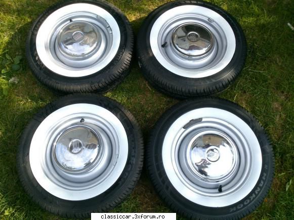 Fiat 850 - Toate jantele inaite sa fie montate - Prezentare masini