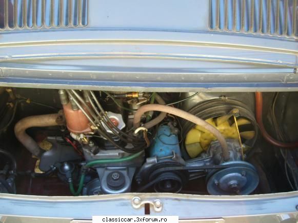 Fiat 850 - o poza si cu motorul - Prezentare masini