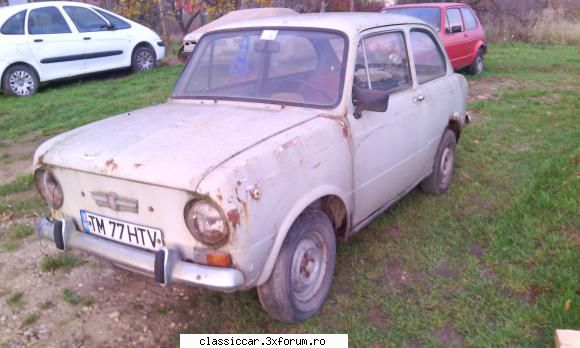 Fiat 850 /Abarth 1000ot - De cateva zile am adus Fiatul de la Timisoara,va - Reconditionari si Restaurari