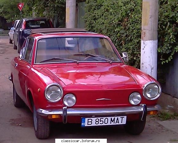 Fiat 850 Sport - Ca particularitate, motorul se roteste in sens - Prezentare masini