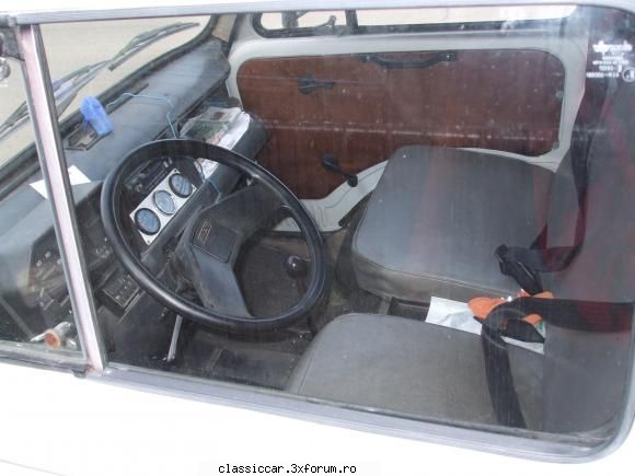 Fiat 900 E - interior pe bord avea 30000 km - Am vazut prin Cluj-Napoca