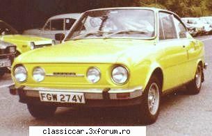 File din istoria Skoda - Versiune cu volan pe dreapta si numere de Anglia - File de istorie