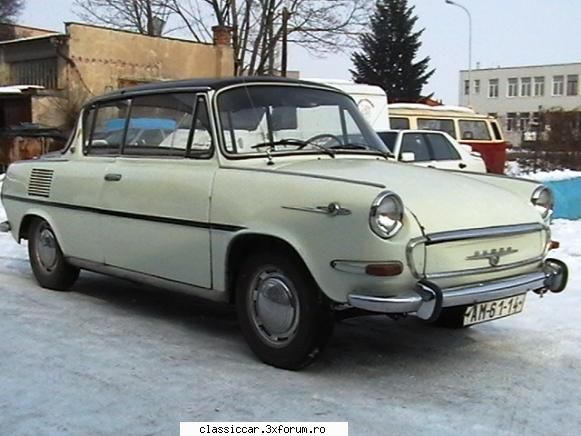 File din istoria Skoda - Se pare ca MBX-ul era si 1000 si 1100, cel putin - File de istorie