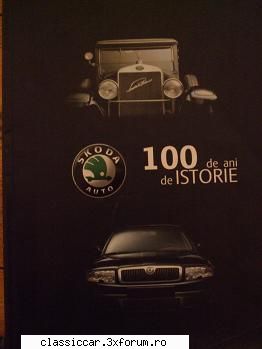 File din istoria Skoda - O carte pe care clientii Skoda o primeau prin 2005 - File de istorie