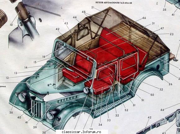 Filtru de aer si bancheta ptr. Gaz69 - Aici se vede si bancheta - Cumparari piese