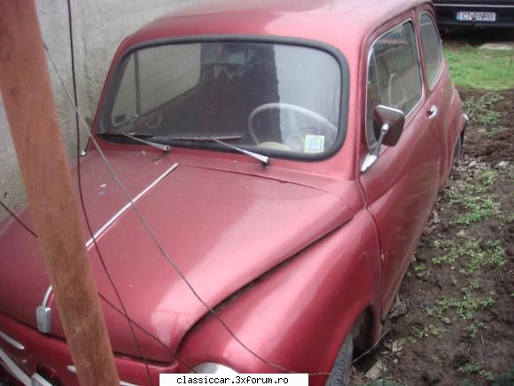 Flor de la Constanta prezinta.... - una bucata Fiat 600D - Vanatoarea de epave