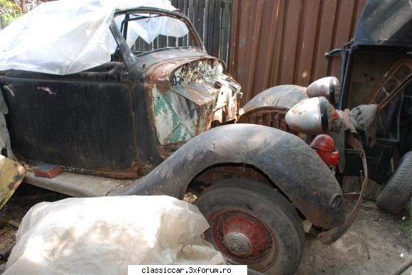 Ford 1935 cabrio - Si asa arata acum :x - Vanatoarea de epave