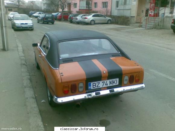Ford Capri Mk1 - A lui bogdan 1977 - Registru pe marci