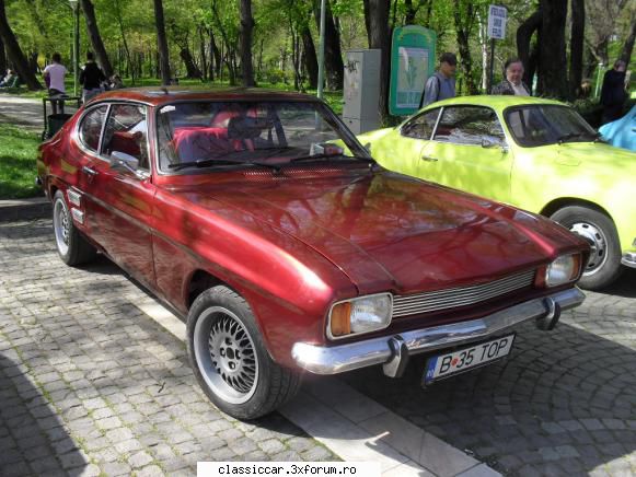 Ford Capri Mk1 - FT82 - Registru pe marci