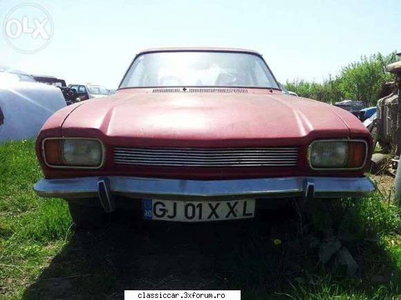 Ford Capri Mk1 - Targu Jiu, judet Gorj - Registru pe marci