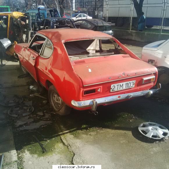 Ford Capri Mk1 - FT82 - Registru pe marci
