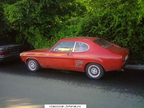 Ford Capri Mk1 - pe o strada in gruia - Am vazut prin Cluj-Napoca
