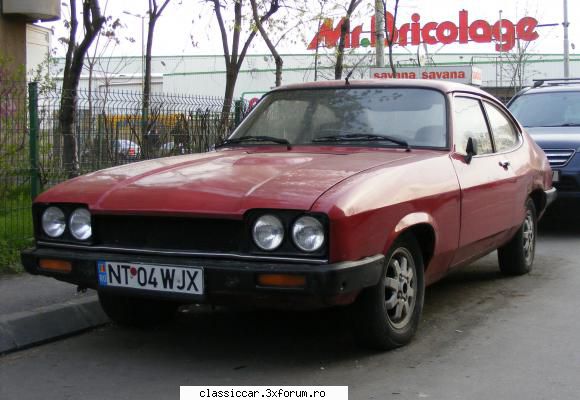 Ford Capri Mk2 - FT82 - Registru pe marci