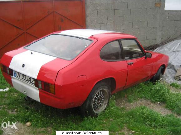 Ford Capri Mk3 - FT82 - Registru pe marci