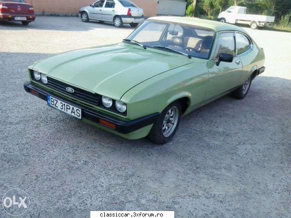 Ford Capri Mk3 - Buzau, judet Buzau - Registru pe marci