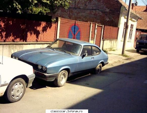 Ford Capri Mk3 - Un frumos Ford Capri, care de vreo 3-4 ani sta - Am vazut prin Cluj-Napoca