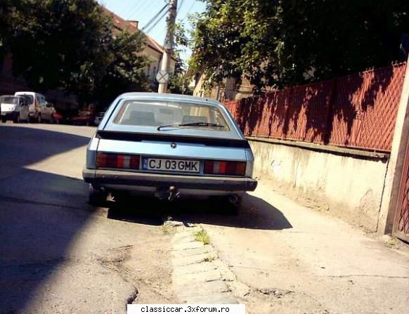 Ford Capri Mk3 - Doua esapamente, ceea ce inseamna ca sub capota - Am vazut prin Cluj-Napoca