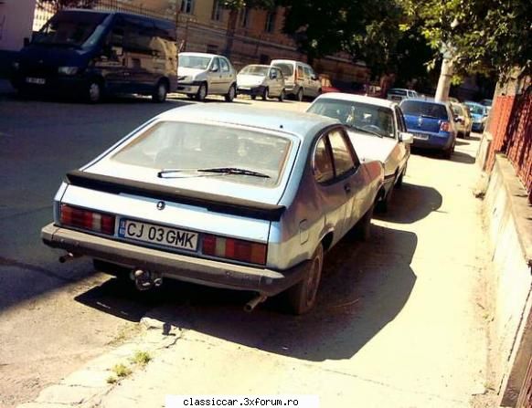 Ford Capri Mk3 - Dar nu cred ca diametrul esapamentelor este prea - Am vazut prin Cluj-Napoca