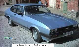 Ford Capri Mk3 - Ma uitam mai pe indelete la divese modele de - Am vazut prin Cluj-Napoca