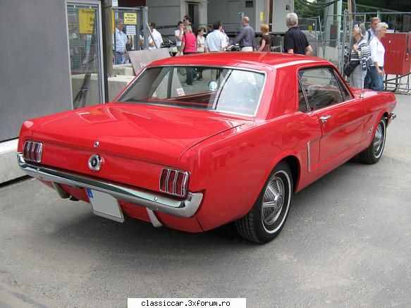 Ford Mustang Mk1 - Prima data cand vad una din asta cu nr de Cluj - Am vazut prin Cluj-Napoca