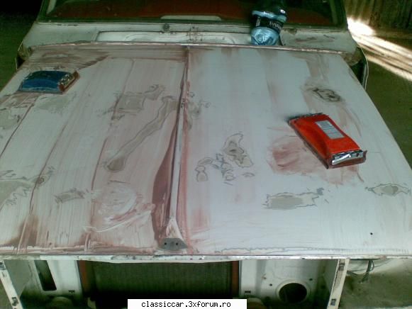 Ford Taunus 17mP5 196? - capota...cam mult chit pe ea si vopseaua ff - Prezentare masini