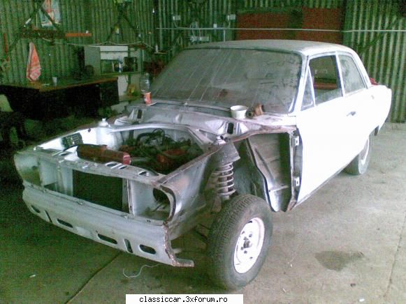 Ford Taunus 17mP5 196? - am montat tot sistemul de franare si urmeaza sa - Prezentare masini
