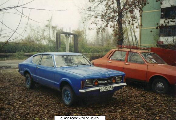 Ford Taunus mk1 - Fotografiata in Craiova in 2000 - Registru pe marci