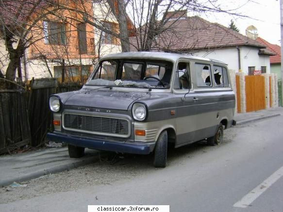 Ford Transit Mk1 - Un sarman, Ford Transit Mk1 din seria "dogface" - Am vazut prin Cluj-Napoca
