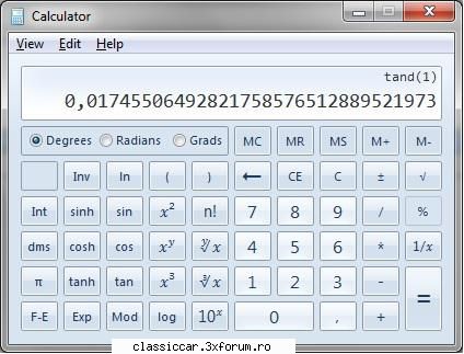 Formula matematica. - Pentru acest calcul se putea folosi - Discutii libere