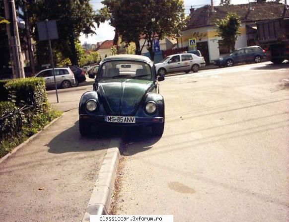 Fusca Tropical - Iata o Broscuta Mexicana semidecapotabila din - Am vazut prin Cluj-Napoca