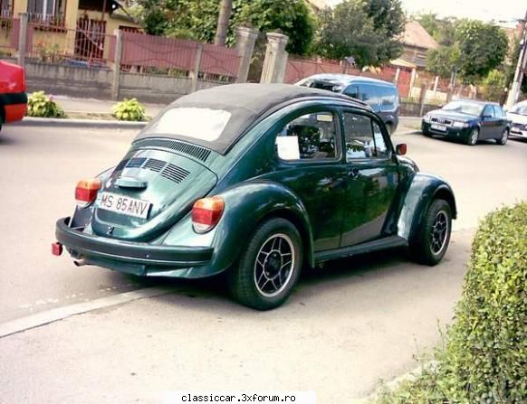 Fusca Tropical - Se pliaza si luneta - Am vazut prin Cluj-Napoca