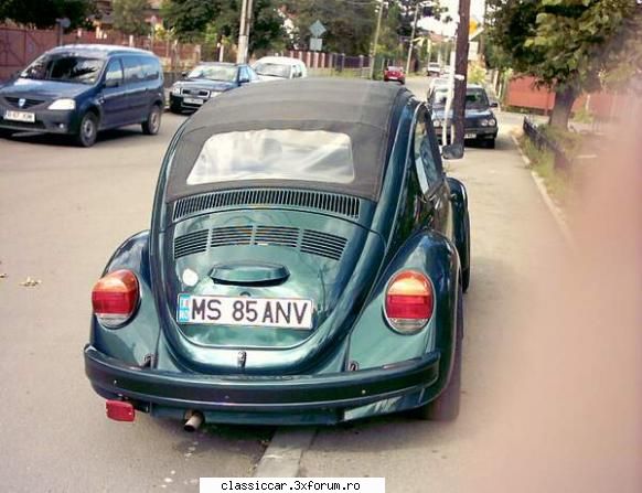 Fusca Tropical - Destul de ciudat, ca nu este nici cabrio, nici - Am vazut prin Cluj-Napoca