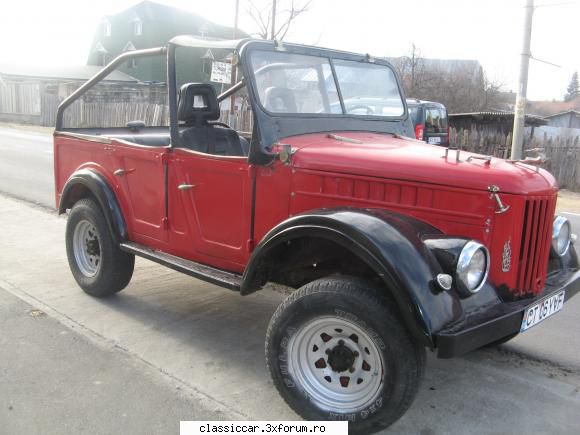 GAZ 69A din 1962 - Masina a fost achizitionata de curand, are motoru - Prezentare masini