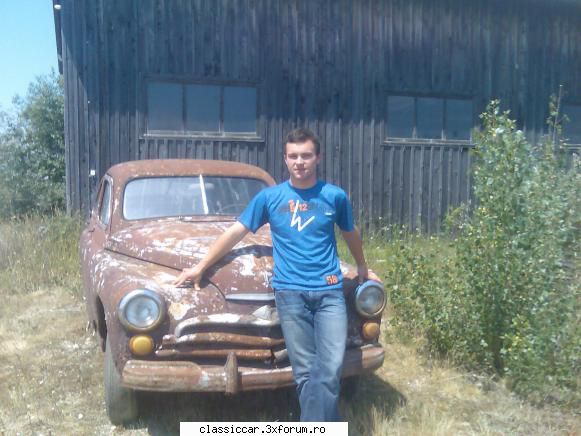 GAZ M 20 POBEDA ( pobedoaica mea ) - si ultimele locul unde am gasit-o - Reconditionari si Restaurari