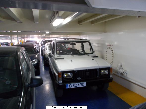 Garajul Amatorului - Pe feribot sub punte - Prezentare masini