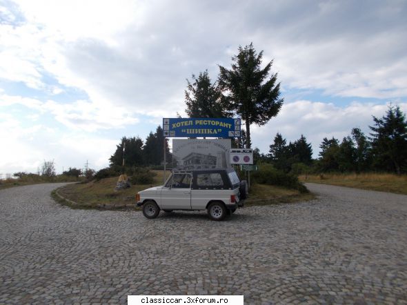Garajul Amatorului - Inainte de pasul Shipka a venit ploaie si i-am - Prezentare masini